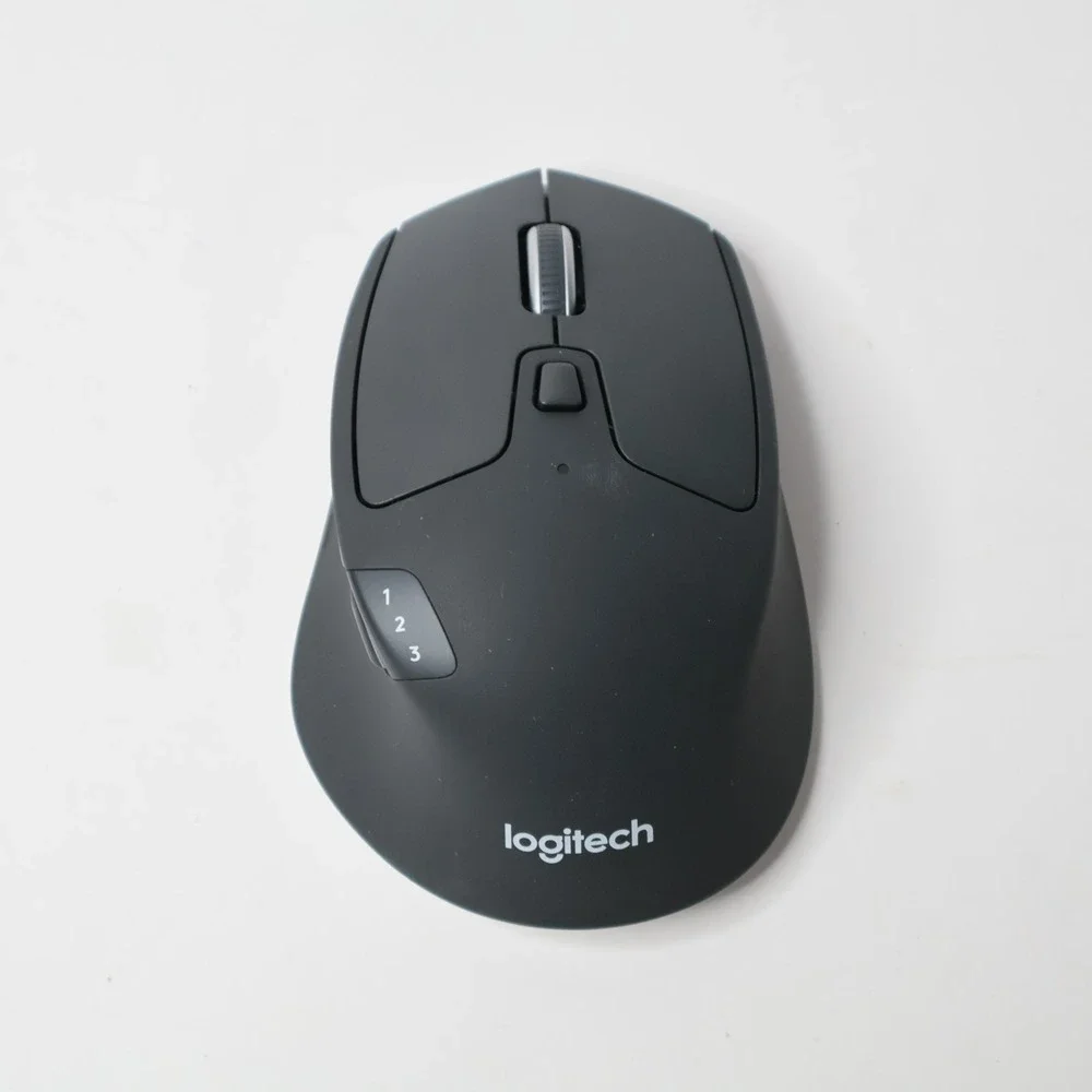 Logitech M720 Triathlon Wireless Bluetooth Multi-Device Mouse Dark Gray M-R0062